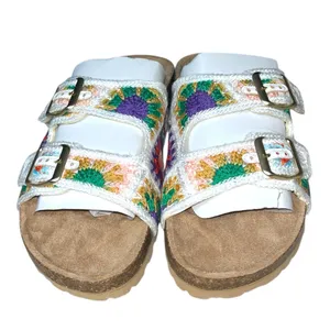 Dirty Laundry Granny Square Slide Sandals Size 8 thumbnail 7