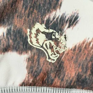 Darc Sport She Solid Hardcore Everyday Sports Bra Carbon Cow Print Medium Wolves thumbnail 6