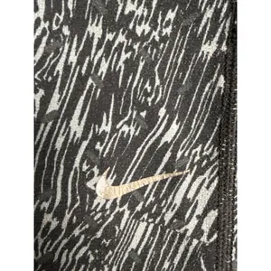 Nike Running‎ Dri-FIT Leggings women's Medium Black Grey Abstract Wave thumbnail 11