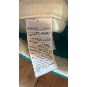 Old Navy Womens Teal Blue‎ Cotton Stretch Chino Shorts Size 2 thumbnail 3