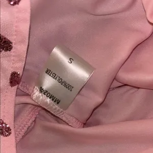 NWT Luxe Wave Size S Pink Heart Patterned Dress thumbnail 16