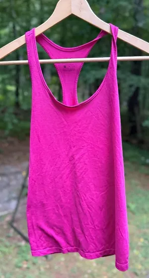 Nike Dri-FIT Hot Pink Racerback Athletic Tank Top size Medium thumbnail 1