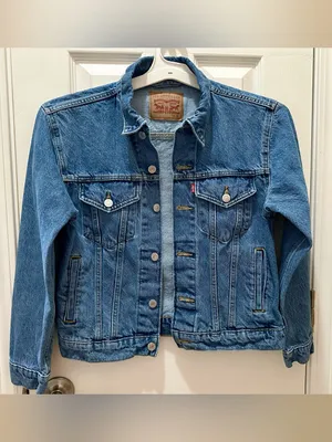 Levi's Women's Ex-Boyfriend Trucker Jean Jacket size Small thumbnail 16