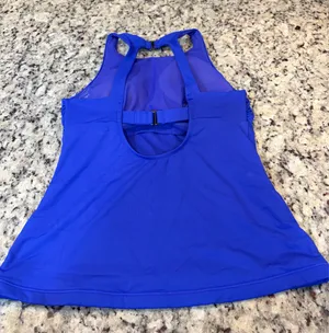 Athleta Vibrant Royal Blue Swim Top thumbnail 2