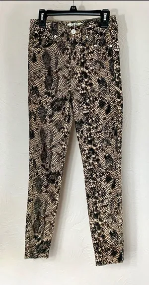 COPY - NWT We The Free Raw High Rise Printed Jeggings thumbnail 1