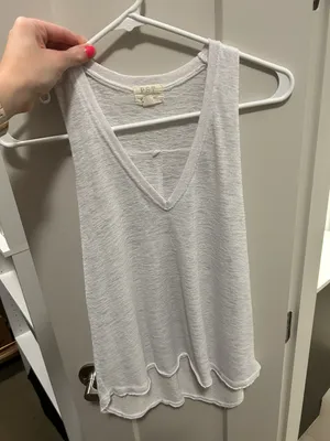 Nordstrom white tank top thumbnail 1