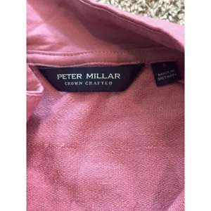 Peter Millar Crown Crafted Womens Merino Wool Quarter Zip Pullover Pink‎ Small thumbnail 5