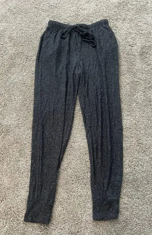 Aerie DARK GREY JOGGER SWEATPANTS X-Small thumbnail 1