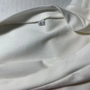 Dew Shoulder Stripe Long Sleeve Sweatshirt Women’s Large White NWOT Lightweight thumbnail 11