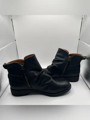 Sofft Beckie II Leather Slouched Bootie black size 8 EUC ankle boots women’s thumbnail 8