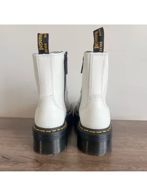 DR. MARTENS NEW Unisex Jadon Smooth Leather Boot Size 4 or 5 #B1298A thumbnail 4