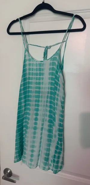 Timing Teal Tye Dye Sundress thumbnail 1