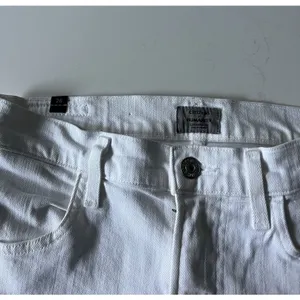 Citizens Of Humanity White Drew Fray Hem Cropped Jeans Size 26 thumbnail 8
