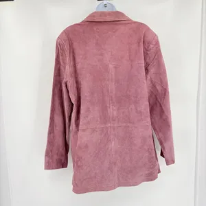 Jessica Holbrook Mauve Suede Jacket Sz L NWT Y2K Boho Western Coastal Cowgirl 90 thumbnail 6