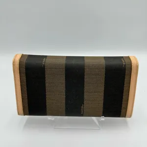 Fendi Pequin Striped Wallet thumbnail 3