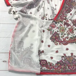 Zara Paisley Wrap Style Dress thumbnail 8