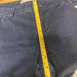Free People Size 30 distressed denim mid rise Maggie style thumbnail 8