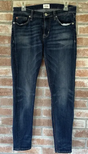 Hudson Skinny Blue Jeans Size 28 thumbnail 1