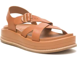 Chaco Townes Midform Size US 9 M EU 40 Women's Leather Sandals Cashew thumbnail 1