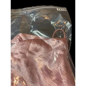 Victoria's Secret Y2K 2000s Shiny Pink Cowl Neck Spaghetti Strap Sleeveless Top S thumbnail 13