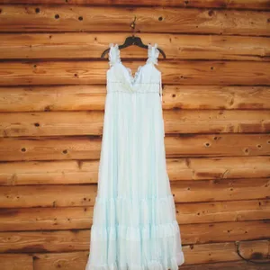 NWT Mac Duggal 68086 Ruffle Tiered Chiffon Gown Dress thumbnail 5