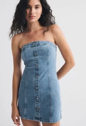 Abercrombie Denim Dress thumbnail 1