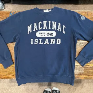 Mackinac Sweatshirt Blue Size M thumbnail 4