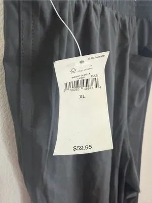 GAP Black Drawstring Track Pants thumbnail 4