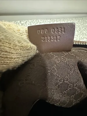 Gucci Boston Canvas Handbag thumbnail 14