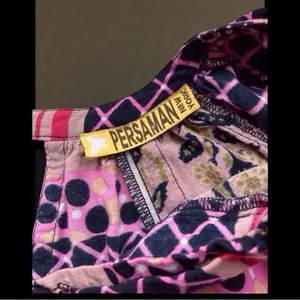 Persaman NY Boho Blouse Size L – Vibrant Artistic Print, EUC Pink Size L thumbnail 2