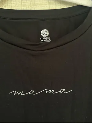 Kindred Bravely Nursing Mama Black Top Size M thumbnail 3