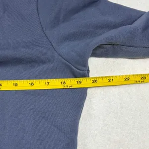 Nike Sportswear Club Fleece Crewneck Sweatshirt XS Blue White Logo Pullover thumbnail 6
