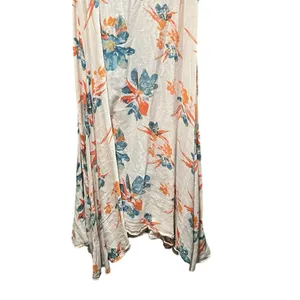 Free People Intimately Star Chasing Slip Maxi Dress in Hibiscus Combo‎ thumbnail 10