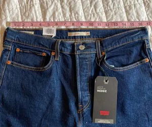Levi's Ankle Jeans Dark Wash 32 NEW thumbnail 2