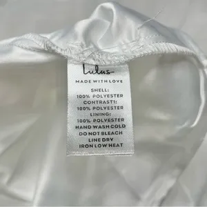 Lulus Graceful Beauty White 3D Floral Tulle Sleeveless Maxi Dress XS NWT thumbnail 6