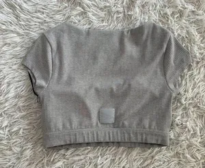 Alo Yoga Blissful Henley Bra Top thumbnail 2