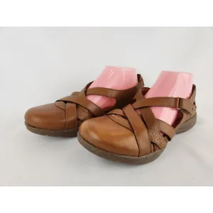 Clarks Sandals Roseville‎ Step Women's Size 8.5 Mary Jane Strappy Brown Shoes thumbnail 3