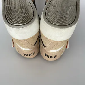 Nike Womens 7 Shoes Shoes Blazer Mid Rebel XX Bio‎ Beige Suede Sneakers Side Zip thumbnail 9