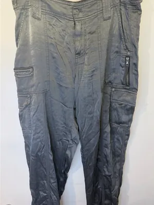 Marrakech Gray Cargo Pants Size 27 Viscose Utility Joggers thumbnail 3