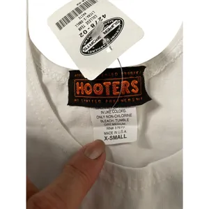 New Hooters Girl Uniform Rare Football Themed Tank from Pelham Alabama size Xs thumbnail 5