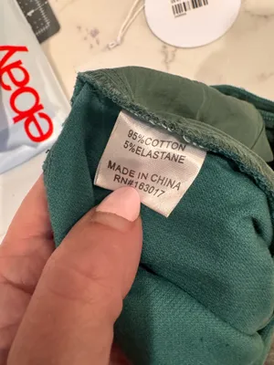 NWT Princess Polly Dark Green Nadia Corduroy Pants Flare Leg High Waist Rise 6 thumbnail 5