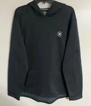 Hurley Nike Dri-FIT Hoodie Womens XL Gray Pullover Sweatshirt MFT0006080‎ thumbnail 1