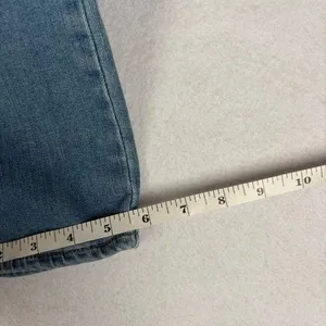 Levi's 724 High Rise Straight Crop Jeans Women's 24 Light Wash Casual Denim euc thumbnail 8