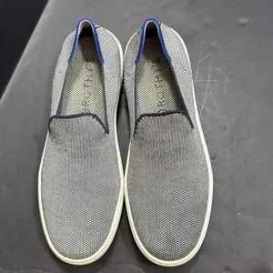 Rothy's Minimalist Preppy Designer The Original Slip On‎ Sneaker 8 Anchor Navy thumbnail 6