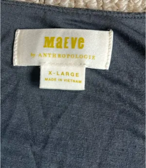 Maeve Anthropologie Dress Gray XL thumbnail 3
