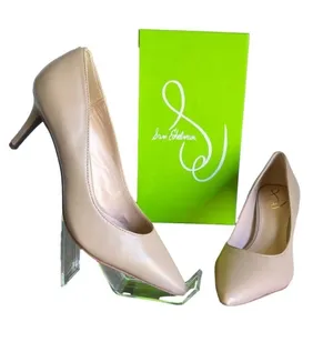 Sam Edelman NEW Women's Jordyn Nude Leather Pump Size 8.5 #B1408 thumbnail 1
