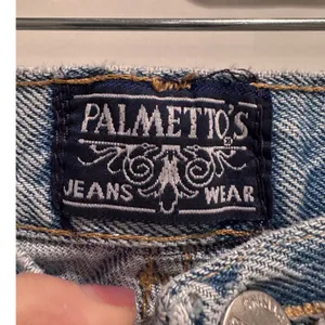 Palmettos Vintage 80s 90s High Rise‎ Mom Jeans Button Fly Light Wash 26 Waist thumbnail 3