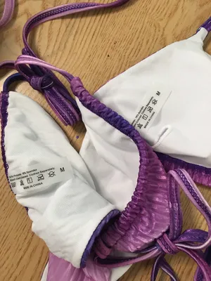 SheIn New 2Pc  String Swimsuit Bikini Size Medium thumbnail 4