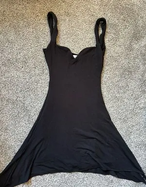 Oh Polly Black Mini Dress thumbnail 1