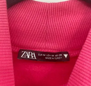 Zara Sweatshirt Skip To Friday Hot Pink Mock Neck Long Sleeve Womens Medium thumbnail 5